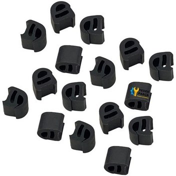 Aygaz Uyumlu Set Üstü Ocak Ankastre Izgara Silikon Tampon Lastiği 16 Adet Oval Küçük