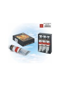 Resim Maries Scarlet 50 Ml E1384-3 Yağlı Boya 3'lü Paket Çok Renkli 