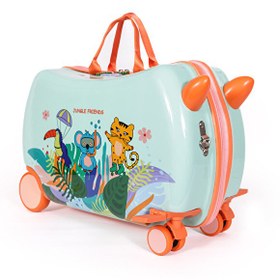Resim Milk&Moo Binilebilir Jungle Friends Çocuk Valizi 