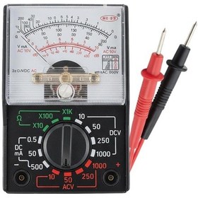 Resim Analog Ölçü Aleti - Profesyonel İbreli Multimetre Ac/dc Akım Test Cihazı 
