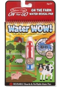 Resim Melissa&Doug Water Wow! Su ile Boyama Kitabı Çiftlik 
