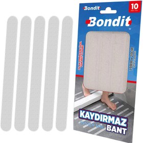 Resim Bondit Banyo Kaydırmazlık Bandı 19mmx20cm BND01031920 