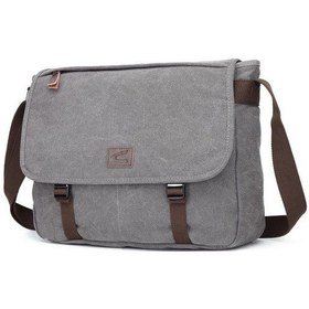 Resim Mega Polo C-active Askılı Postacı Tipi Dosya Çantası Kanvas Kumaş C Active 1317 Siyah 