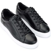 Resim Tamer Tanca Kadın Hakiki Deri Siyah/beyaz Sneakers & Spor Ayakkabı 1056 He1065 Bn Ayk Sk24-25 Sıyah Dr/beyaz Siyah - Beyaz 
