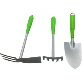 Resim 3 Parça Metal Çapa Bahçe Seti (4887) 