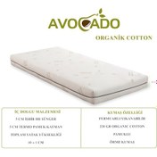 Resim Avocado 40 x 90 Oyun Parkı Yatağı 40*90 Sepet Beşik Yatağı 