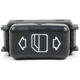 Resim Mercedes W124 1985-1995 Cam Açma Dügmesi Ön Sol 422381329 