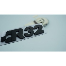 Resim Golf Dk Tuning Volkswagen R32 Mk4 Mk5 Bagaj Yazı Logo Amblem 3m 3d #1385635993 