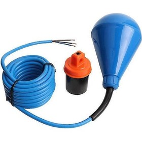 Resim Kanalizasyon, Askıda Katı Maddeler Ve Viskoz Sıvılar İçin Ağır Hizmet Şamandıra Anahtarı Hat Uzunluğu 4 Metre Jr2025032600416 Mavi 