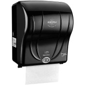 Resim Rulopak R-1301 Sensörlü Kağıt Havlu Dispenseri 21 cm Siyah 