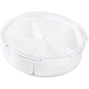 Resim Suntek Tatlılar Kurabiye Parti Fındık Yuvarlak 5 Bölmeli 