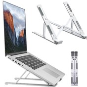 Resim Canderel Metal Ayarlı Laptop Macbook Notebook Stand Tablet Yükseltici Tutucu Alüminyum Stand 