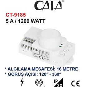 Resim Cata Ct-9185 Radar Hareket Sensörü 