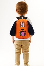 Resim KidHug Köpek Nakışlı Yumuşak Peluş Çanta Anaokulu - Kreş 0-8 Yaş Sırt Çantası Okul Öncesi 2 Renk Seçeneği 