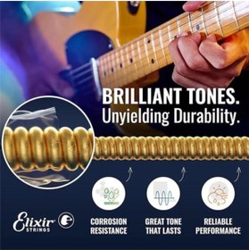 Resim AyrStore 19027 Optiweb Custom Light Elektro Gitar Teli (9 46) 