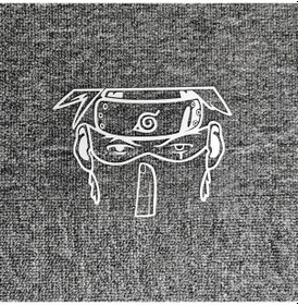 Resim Beyaz Reflektif B-14x10 Cm-araba Çıkartmaları Hatake Kakashi Anime Yansıtıcı Dekorasyon Ön Cam Pencere Tampon Gövde Mot 