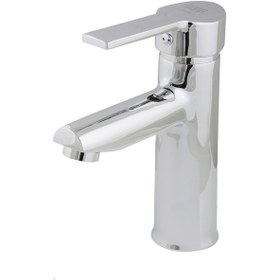 Resim Kupp Musluk Aç-Kapa Lavabo Bataryası Pirinç Krom 