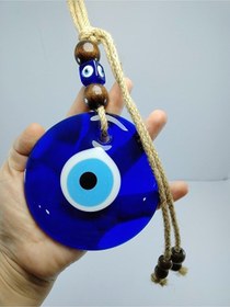 Resim Nazar Boncuğu Duvar Dekoru 11 Cm El Yapımı Dekoratif Hediyelik Eş 