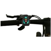 Resim Pazly Led Sinyal Turna Çantası, Uzaktan Kumandalı Reflektif Sırt Çantası, Su Geçirmez Dağ Yürüyüş Çantası Gri Gri 