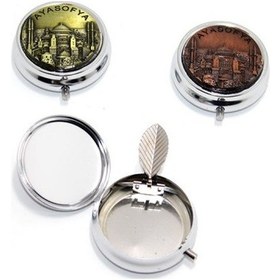 Resim Periboia Ayasofya Kabartmalı Yöresel Tekli Küllük Kutusu 