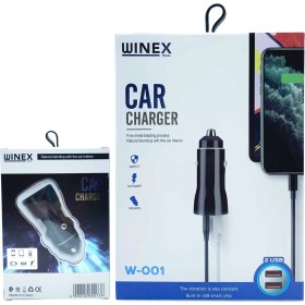 Resim Popvitrin Çift Girişli USB 3.4A - 2.4A +1A Araç Şarj Başlığı Winex W-001 