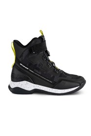 Resim SHIMA Takeshi Korumalı Motosiklet Botu Siyah / Gri Kamo 