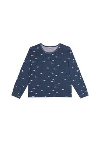 Resim Antebies Organik Lacivert Kutup Ayısı Erkek Çocuk Pijama Takımı Renkli 