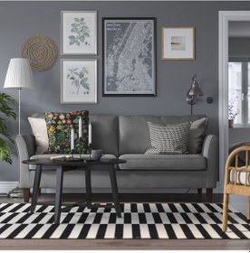 Resim 3'lü Kanepe, Hakebo Koyu Gri Gri 