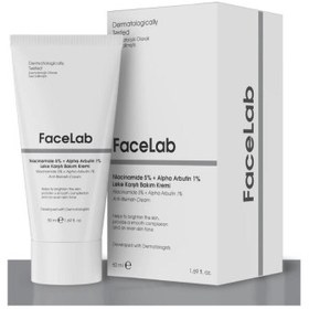 Resim FaceLab Leke Karşıtı Niacinamide Alpha Arbutin Cilt Bakım Kremi 50ml 
