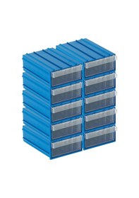 Resim Sembol 102 Plastik Çekmeceli Kutu (10'Lu Paket) 