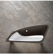 Resim Dashanshop Hyundaı Verona Lacetti İç Kapı Kolu Sol Gümüş Renk Elektro Kaplama Aksesuar 