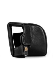 Resim MegaGear Leica D-Lux 7, D-Lux, Typ 109 Hakiki Deri Fotoğraf Makinesi Kılıfı 