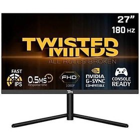 Resim Twisted Minds TM27FHD180IPS 27" 0.5 MS 180 Hz Adaptive-Sync Full HD IPS LED Monitör 