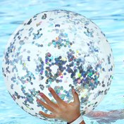 Resim Şişme Plaj Topu, Havuz Partisi Su Sporları Yüzme Malzemeleri 