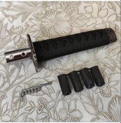 Resim Topshop1 Black Samurai Ev Vites Topuzu Klasik Tasarım Kaymaz Özellikli Kolay Kurulum 6 Vida 