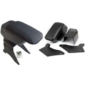 Resim Toyota Uyumlu Corolla Siyah Oto Kolçak Sürgülü Kol Dayama Araba Kolçağı 