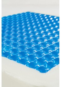 Resim Double Jelli Visco Tekerlekli Sandalye Minderi Visko Kare Oturma Minderi 45 43 7cm 