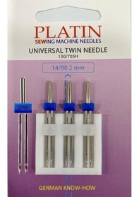 Resim Ev Tipi Dikiş Makinesi Çift İğne 14/90-2mm 