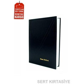 Resim Kasa Defteri 17X24 320 Yaprak Ciltli Siyah 