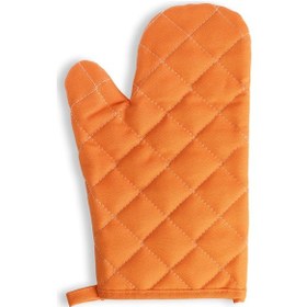 Resim Yanmaz Ve Isıya Dayanıklı Fırın Eldiveni 2 Eldiven Turuncu 