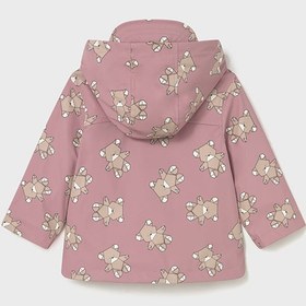 Resim Mayoral Kışlık Kız Bebek Kapşonlu Yağmurluk Pembe - Pembe / 9 Ay 
