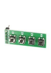 Resim Geeroyoo 4 Tuşlu Ortak Katot Anahtar Modülü - Dc 0-48v - Pıc Plc Arm Fpga Cpld Mikrodenetleyici Geliştirme Tahtaları İçin 