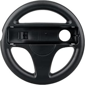 Resim OSTENT Mario Kart Yarış Oyunları Direksiyon Nintendo Wii Uzaktan Kumanda için Uyumlu, Renk Siyah 