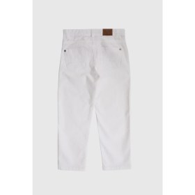 Resim U.s. Polo Assn. Erkek Çocuk Beyaz Pantolon (Kanvas-Chino) 50322467-VR013 