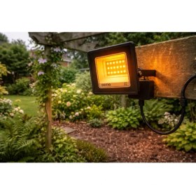 Resim Eco Lounge Noas YL70 1026 Ultra Slim LED Projektör 20W Amber Işık 