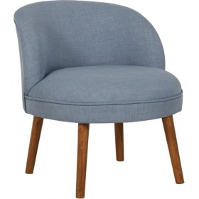 Resim Ze10 Design Nice Tekli Koltuk Indigo Mavi 