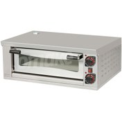 Resim OMAKE Elektrikli Pizza Fırını 4xø35 cm Kapasiteli 1 Katlı 72X72 Manuel 