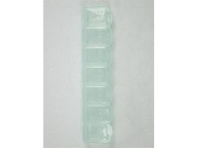 Resim Pratik Şeyler Kapaklı Haftalık İlaç Kutusu 