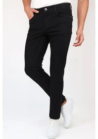 Resim B.wood Slim Fit Erkek Jean Pantolon-7182 Siyah 
