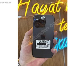 Resim Apple iPhone 14 Pro İkinci El TR | 128 GB | Siyah 